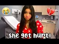 JASMINE GOT HURT ON HER BIRT AY TRIP