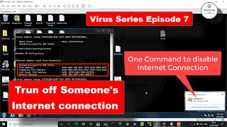 Kill Someone s Internet Connection Virus Series Episode 7 Batch Scripting CYBER GEEK