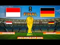 Download Lagu INDONESIA vs GERMANY | FIFA World Cup 2026™ FINAL | INDONESIA vs JERMAN | Full Match | PES 21