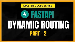 FastAPI Tutorial For Beginners Dynamic Routing Path Parameters Validation Part 2