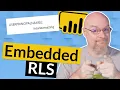 How do you use RLS with Power BI Embedded