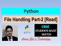 Python File handling Part-2 Read Mode with Practical Question Easily Explained