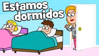 Estamos dormidos – Canción de buenas noches para niños | Hurra Canciones Infantiles