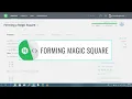 Hackerrank Problem Solution Magic Square Python