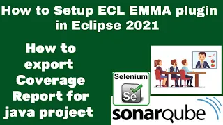 Part 11-EclEmma Java code Coverage tool for Eclipse EclEmma plugin in Eclipse java code coverage