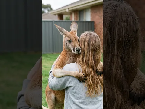 AI Story: Baby Kangaroo Growing Up, From Tiny Pink Joey to Big Hugs