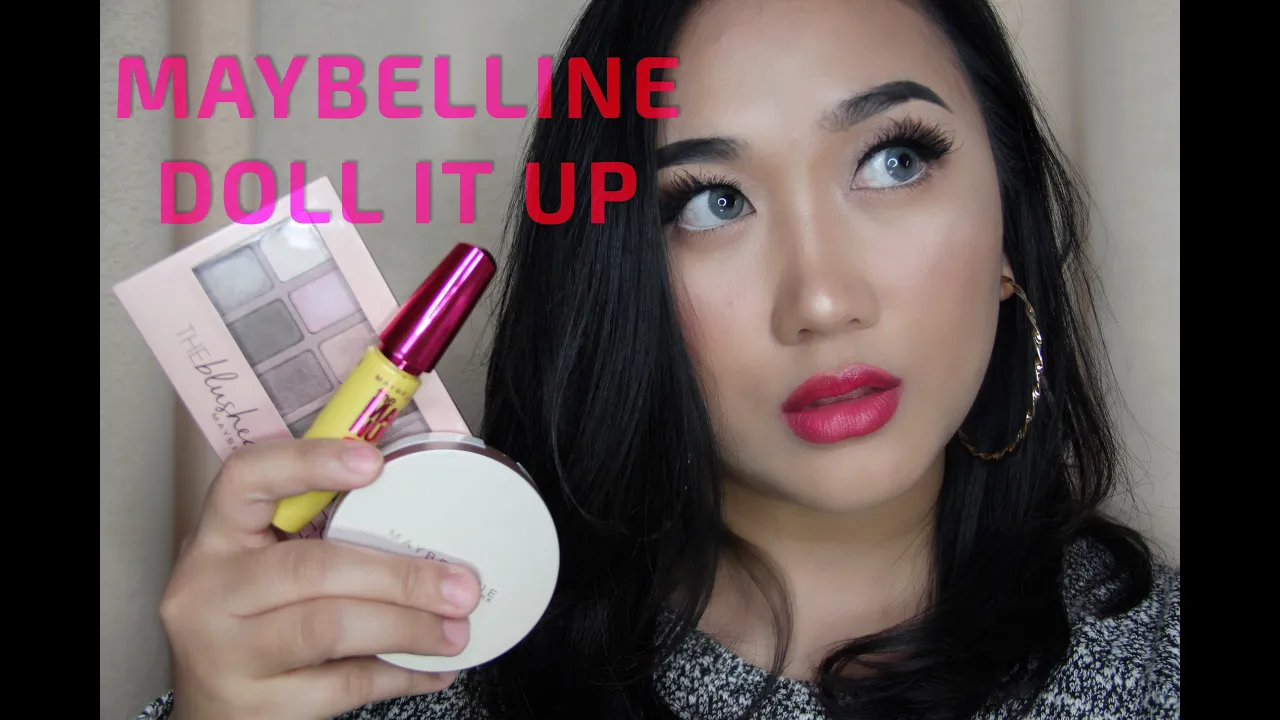 MAYBELLINE MAGNUM BARBIE MASCARA REVIEW & DEMO | HINA ATTAR. 