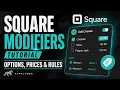 Square Modifiers Explained for Restaurants Online Ordering