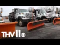 Arkansas road crews prepare for wintry weather