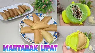RESEP MARTABAK LIPAT LEMBUT BERSARANG 5 MENIT JADI