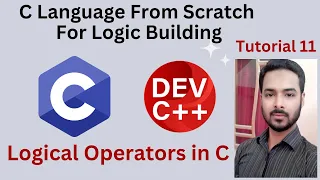 Tutorial 11 Logical Operators in C