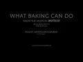 What Baking Can Do (Waitress) | Piano Accompaniment [Karaoke Lyrics in CC] | Gb Major