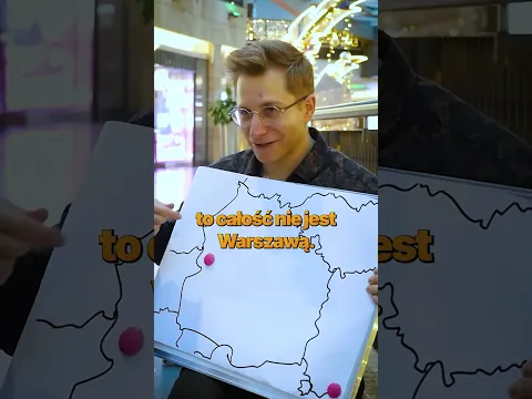 GDZIE LEŻY WARSZAWA? 🗺️ #maturatobzdura #wiedza #mapa #Polska #śmieszne #promocja