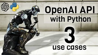 OpenAI API with Python 3 Use Cases with codes