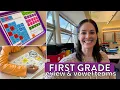 First Grade Weekly Recap Math Review Vowel Teams Personal Narrative Writing