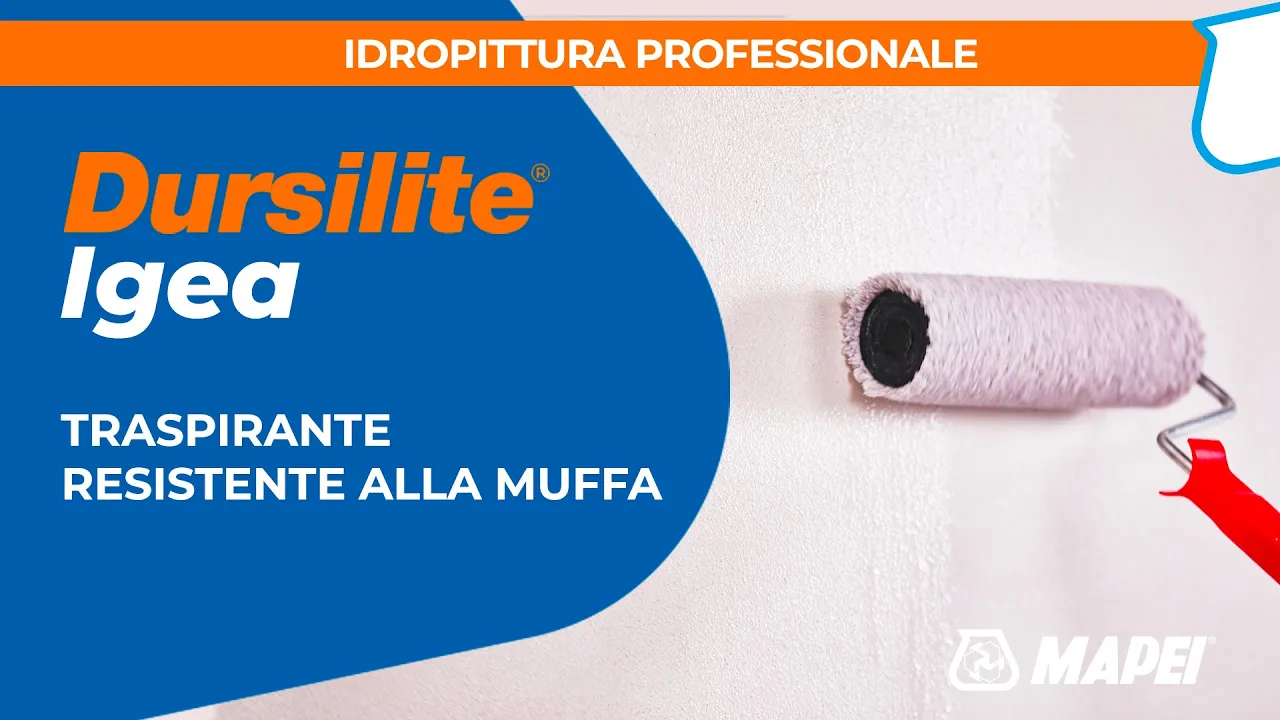 Idropittura murale DURSILITE IGEA WHITE LT 4 - Mapei 6DL000004
