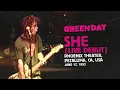 Download Lagu Green Day: She [Live Debut] [Phoenix Theater, Petaluma, CA | June 17, 1993]