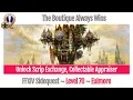 FFXIV Unlock Scrip Exchange Collectable Appraiser Level 70 - The Boutique Always Wins