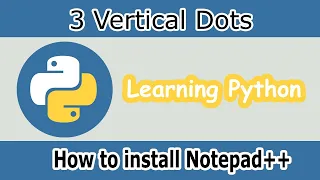 Using text editor for python programs Notepad