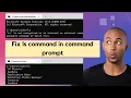 how to fix ls command is not working in command prompt