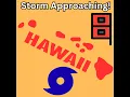 Storm Approaches Hawaii Aug 15th Saturday Update