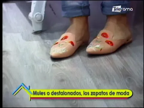 Mules o destalonados, los zapatos de moda