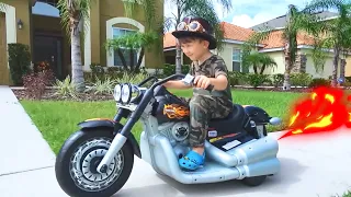 Senya Gets a NEW Motorcycle! The Riding Challenge Begins