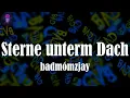 Sterne unterm Dach (Lyrics) - badmómzjay | Das hab' ich ehrlich nicht gedacht