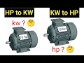 Kw to Hp Calculate Hp to Kw Calculate Power Calculate Formula in Urdu Hindi
