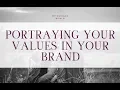 MASSAGE THERAPISTS PORTRAYING YOUR VALUES IN YOUR BRAND
