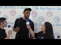 Malcolm Thomas speaks with Rayan and Camello at the Drew League