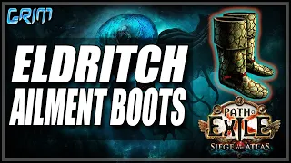 PoE 3 17 Crafting Eldritch Avoid Ailment Boots Step by Step