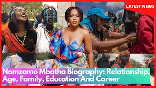 nomzamo mbatha biography relationship age family education and career