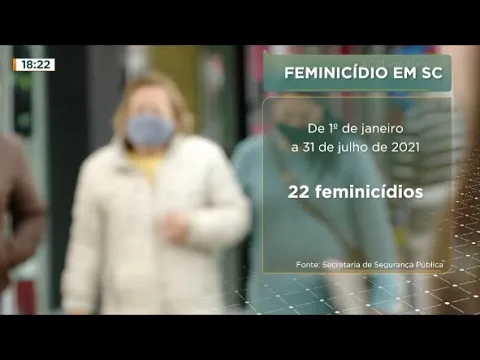 Feminicídios em SC: 22 casos foram registrados este ano