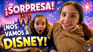 NOS LLEVARON POR SORPRESA A EURODISNEY! 🏰✨