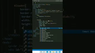 CSS circle loading animation
