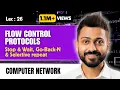 Lec-26 Various Flow Control Protocols Stop Wait GoBackN Selective repeat in Data Link Layer