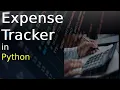 Make a Basic Expense Tracker Python Projects GANESHRAWATZ