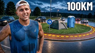 24h pour courir 100km autour d'un Rond-Point (Possible ?)