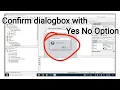 JOptionPane Confirm dialog box in Netbeans java