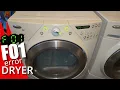 Clothes Dryer error code F01 - Whirlpool clothes dryer not working
