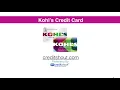 Kohls Credit Card Review