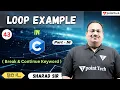 Break Continue Keywords Loop Example in C Program C Language Tutorial Tpoint Tech