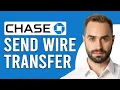 How To Send A Wire Transfer On Chase How To Set Up Wire Transfer On Chase