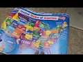 United States World Map Poster for Kids Homeschooling Maps School Room Supplies