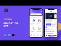 Education App UI - Flutter UI