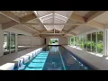 25m lap pool with custom pool house