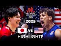 JAPAN ๐ฏ๐ต vs USA ๐บ๐ธ | HIGHLIGHTS | Men's VNL 2025