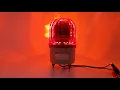 Download Lagu LTE-1101J. ROTARY WARNING LIGHT with BUZZER ALARM. RED. BULB 10W