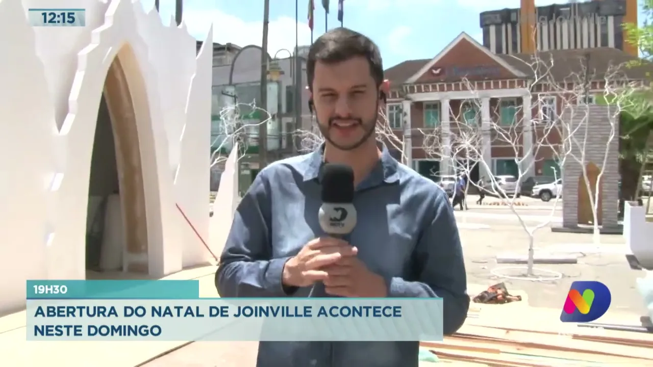 19h30: abertura do Natal de Joinville acontece neste domingo